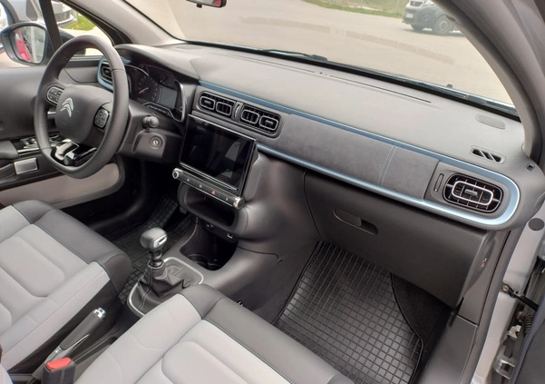 Citroen C3 cena 77900 przebieg: 5561, rok produkcji 2022 z Osieczna małe 172